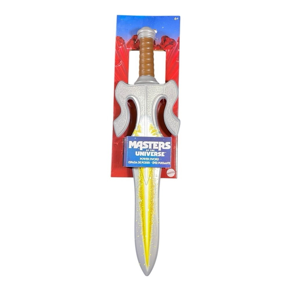 Masters of the Universe Power Sword Kids Role Play Plastic 16.75" New In Hand